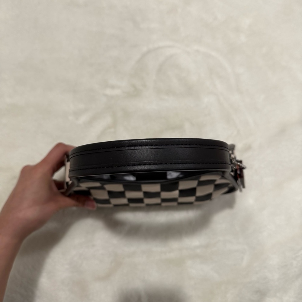 COACH Coachtopia Ergo Bag In Checkerboard Upcrafted Leather - Picture 8 of 9